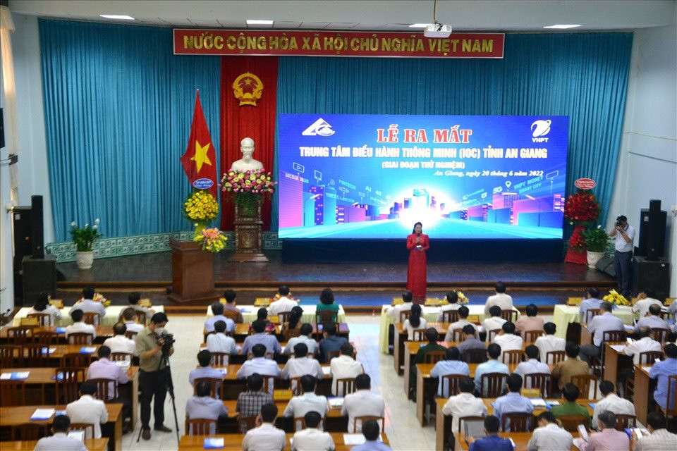 An Giang ra mắt Trung tâm điều hành thông minh