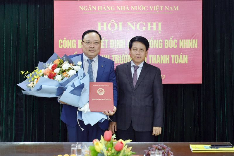 Thành viên HĐQT Vietcombank làm Vụ trưởng Vụ Thanh toán NHNN