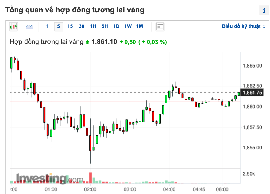 Giá vàng hôm nay 5/1: Giá vàng tiếp tục tăng mạnh ở mức cao nhất trong 7 tháng