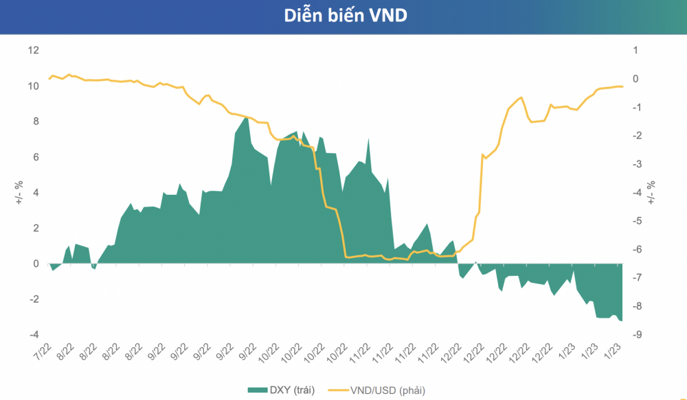 NHNN đã mua thêm được 2,78 tỷ USD vào tháng 1/2023