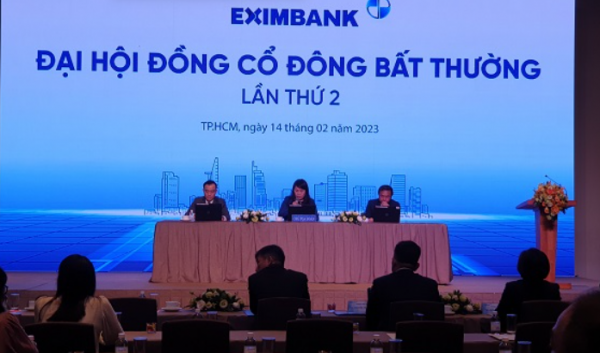 ĐHCĐ bất thường Eximbank: Thông qua phần lớn tờ trình, bầu 3 nhân sự mới vào Hội đồng quản trị