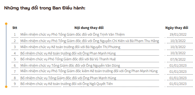 Thaiholdings (THD) - 9 tháng sau ngày 