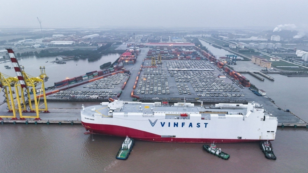 VinFast chuẩn bị xuất lô xe điện gần 1.900 chiếc sang Bắc Mỹ