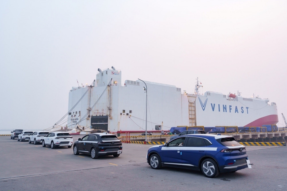VinFast chuẩn bị xuất lô xe điện gần 1.900 chiếc sang Bắc Mỹ