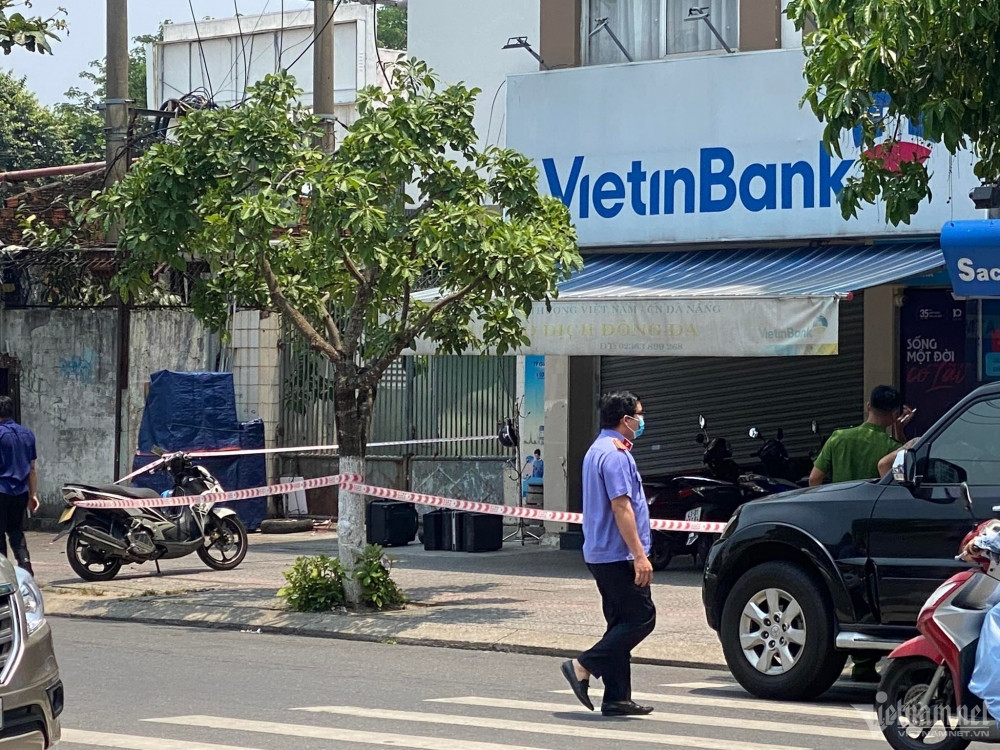 Đà Nẵng: Truy tìm đối tượng cướp ngân hàng VietinBank
