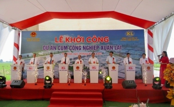 Thanh Hoá khởi công dự án cụm công nghiệp gần 150.000m2
