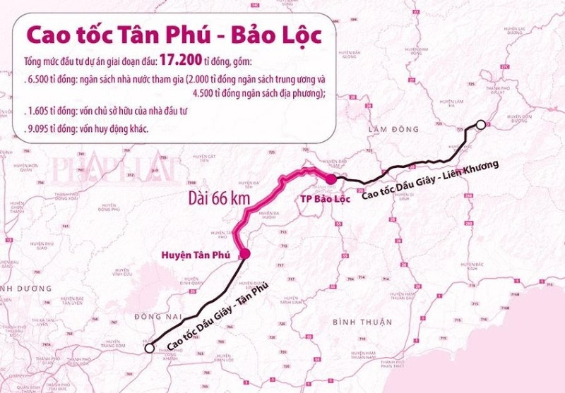 Lâm Đồng:  Tập đoàn Đèo Cả cập nhật thông tin dự án cao tốc Tân Phú - Bảo Lộc