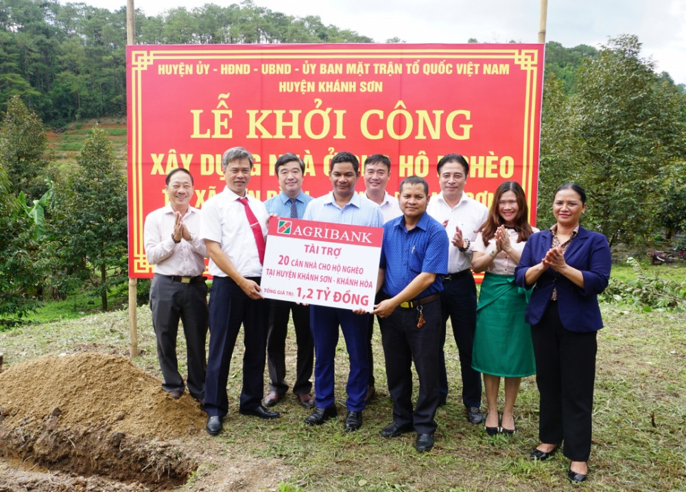 Khánh Hòa khởi công xây dựng 20 căn nhà ở cho hộ nghèo