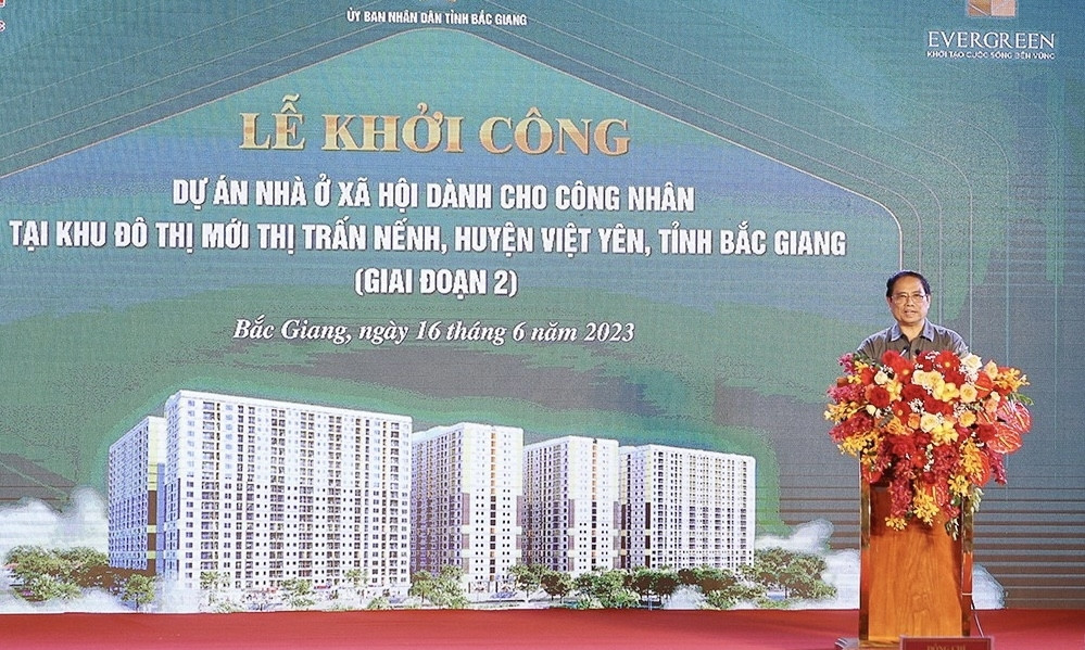 Bắc Giang khởi công dự án nhà ở xã hội hơn 5.000 tỷ