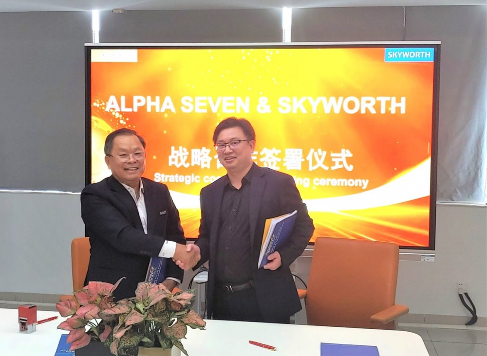 Tập đoàn điện tử hàng đầu Trung Quốc hợp tác toàn diện với Alpha Seven là ai?