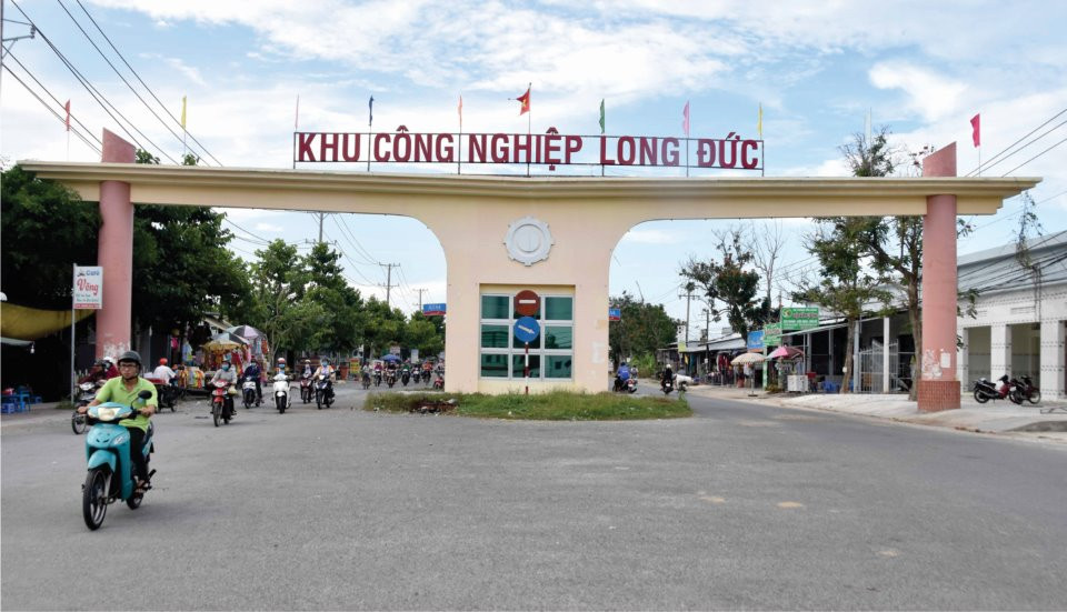 Khu Công nghiệp Long Đức: Đón Xuân về