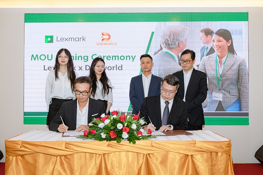 Digiworld bắt tay Lexmark đẩy mạnh số hoá doanh nghiệp Việt - Bệ phóng vươn xa, chinh phục thế giới