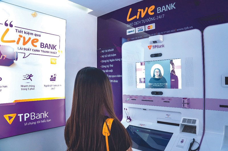 Mô hình ngân hàng tự động của TPBank