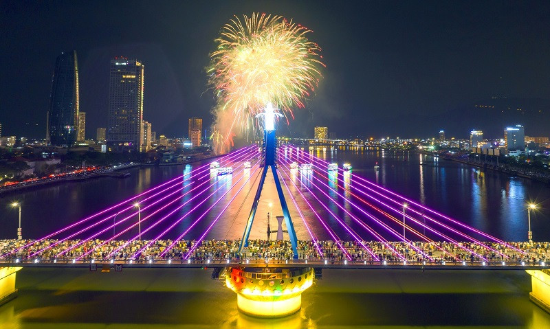 Lễ hội pháo hoa Đà Nẵng 2023 là một trong những điểm nhấn tăng sức hút để Đà Nẵng tiếp tục là 