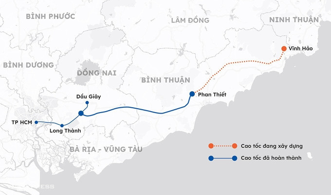 Liên danh Vinaconex (VCG) sai phạm nghiêm trọng tại dự án cao tốc Phan Thiết - Dầu Giây