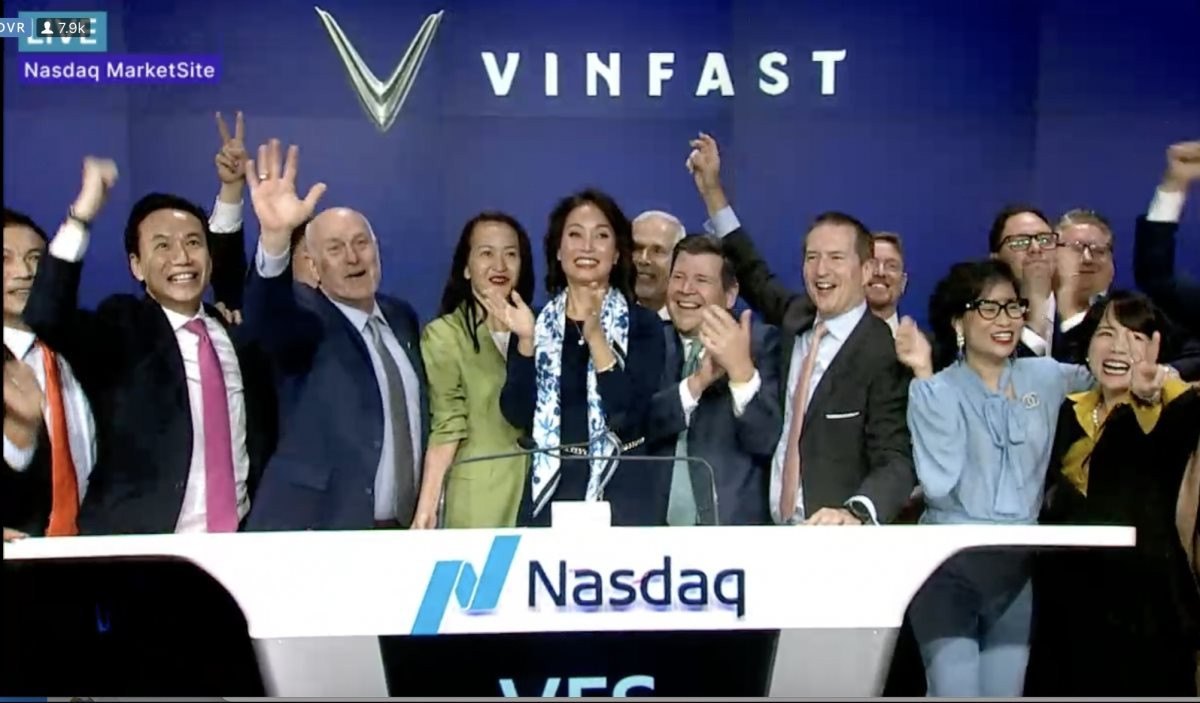 Vinfast niêm yết Mỹ