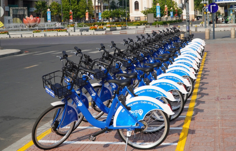 TP Hồ Chí Minh mở rộng dịch vụ xe đạp công cộng