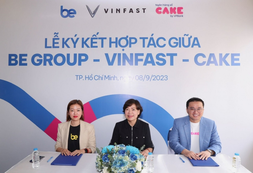Vinfast, và Cake by VPBank cùng hỗ trợ, tài xế Be Group được ưu đãi đổi xe máy điện
