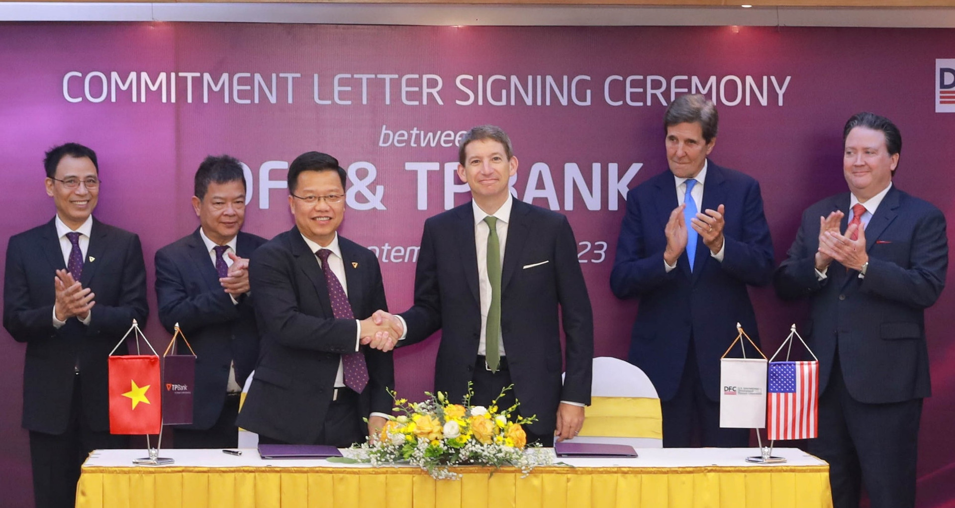 DFC cam kết cấp khoản vay dài hạn trị giá 100 triệu USD cho TPBank