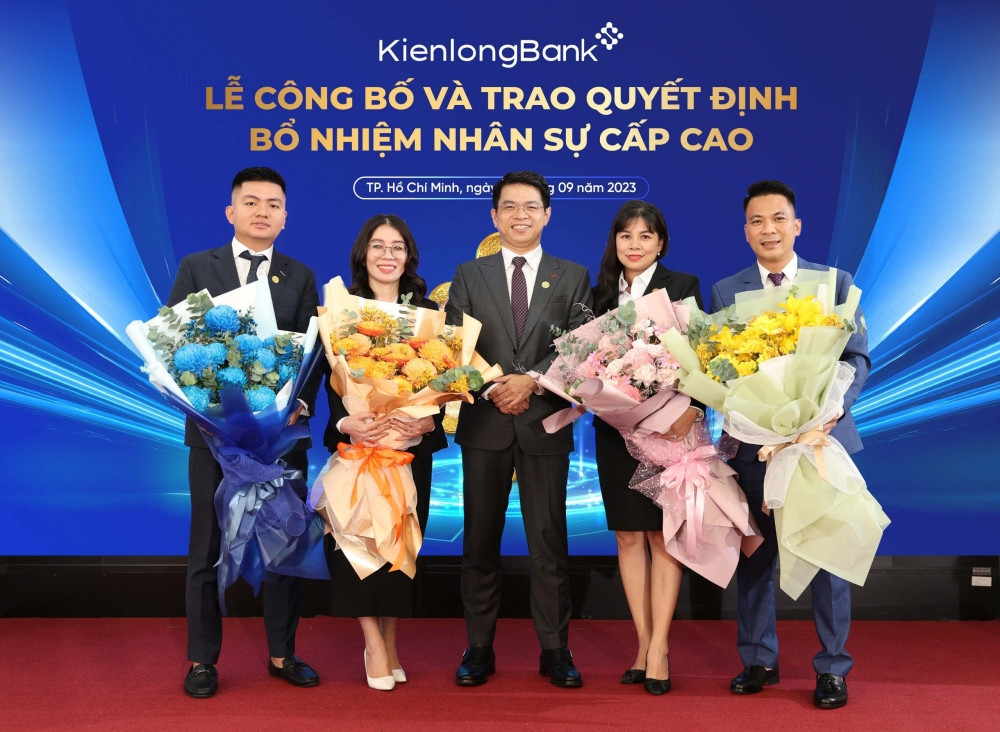 KienlongBank bổ nhiệm mới 1 Phó Tổng giám đốc và nhiều nhân sự cấp cao khác