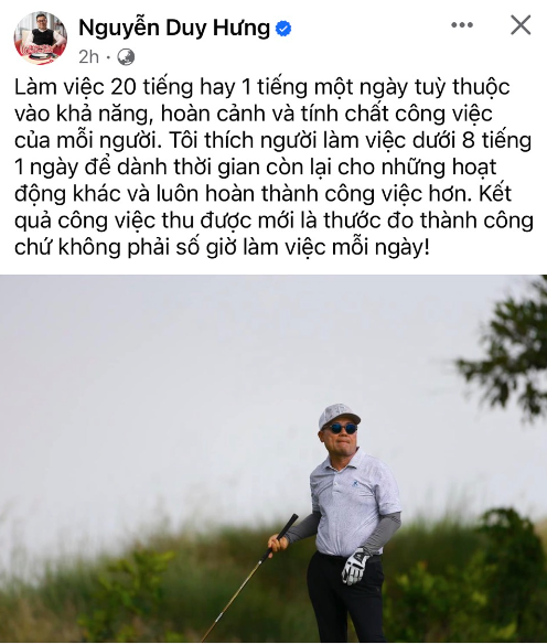 Ông trùm chứng khoán Việt Nam thích làm việc dưới 8 tiếng 1 ngày