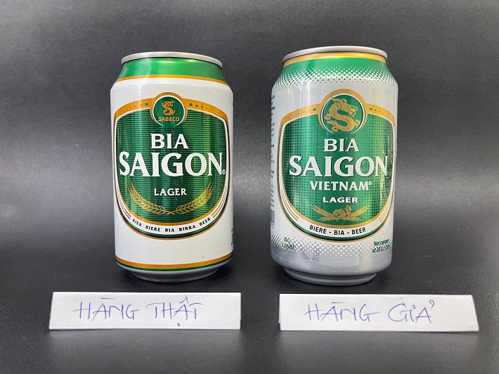 Bia Sài Gòn liên tục bị làm giả và câu chuyện bảo vệ thương hiệu - Ảnh 1.