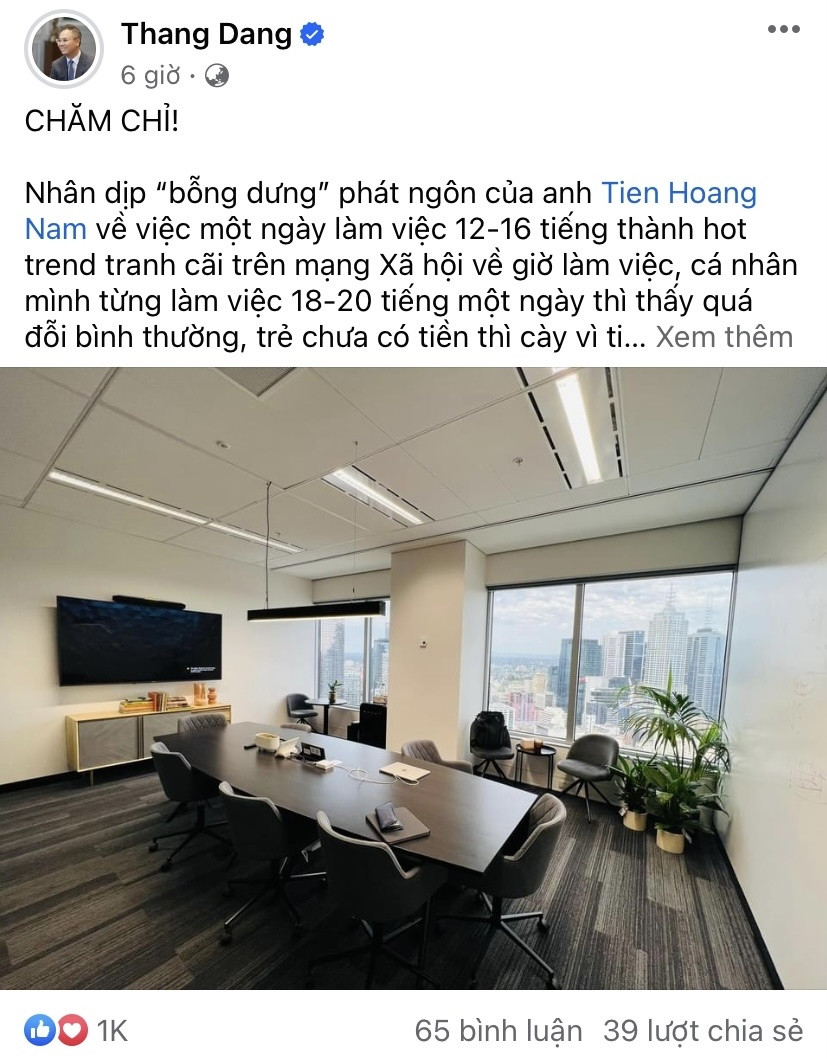 Suy tư về phát ngôn của sếp FPT Hoàng Nam Tiến, cựu CEO Bamboo cho rằng quan điểm “Work Smarter, not Harder” quá nguy hiểm!