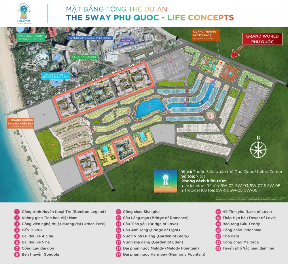 Mega Investment kí kết đối tác chiến lược với Vinhomes – Dự án The 5Way Phú Quốc