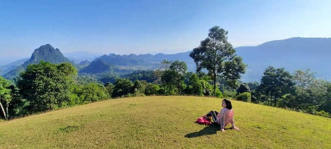 Cảnh đẹp đưa con người ta hòa mình với thiên nhiên kỳ vĩ. Ảnh: Hoang Thi Xoi - Group Check in Việt Nam