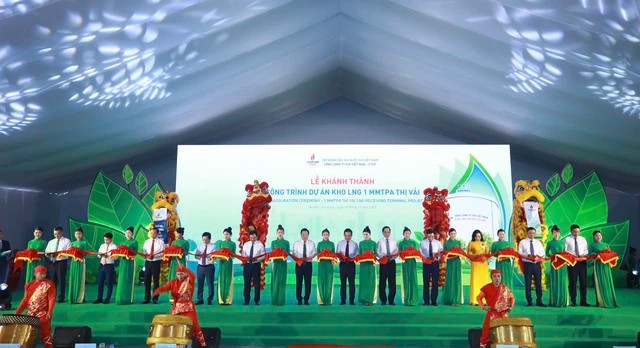 Khánh thành công trình kho LNG hiện đại nhất Việt Nam - Ảnh 1.