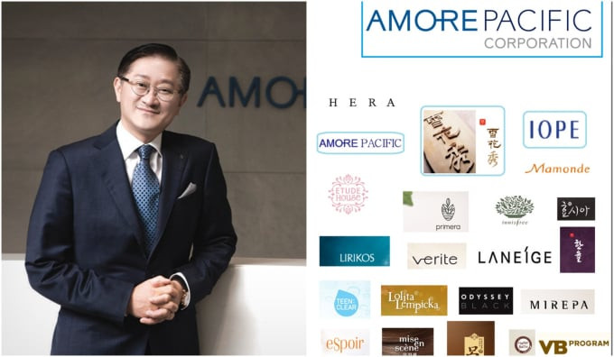 Chủ tịch Suh Kyung-bae, người đứng sau tập đoàn mỹ phẩm AmorePacific
