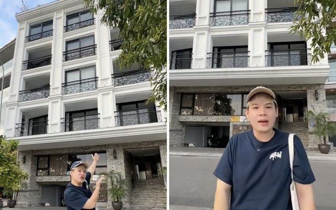 Long Chun đăng tải video review ngôi nhà ở Hà Nội của gia đình mình