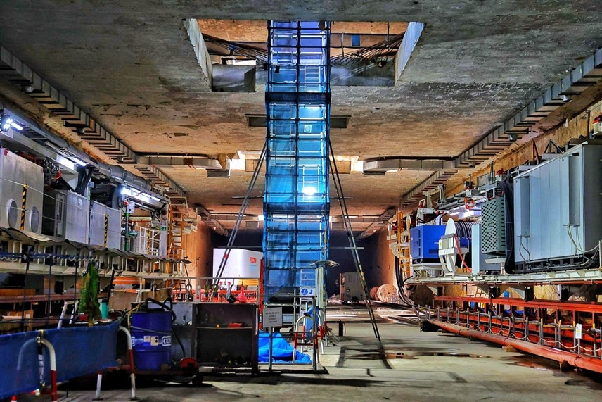 Hai robot khổng lồ dài hơn 100m, nặng 850 tấn, trị giá triệu đô sẽ sẽ đào hầm dự án Nhổn - ga Hà Nội