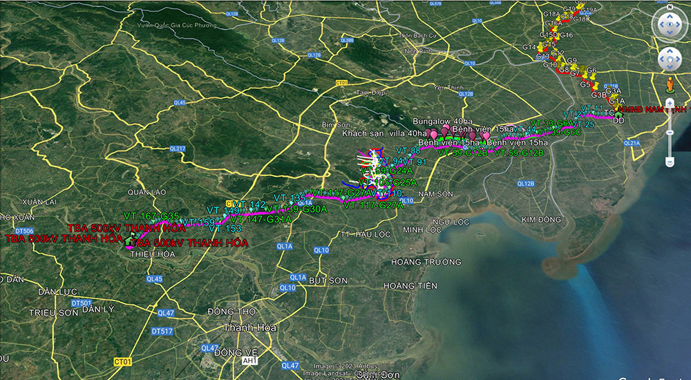 Địa phương đầu tiên phê duyệt kế hoạch sử dụng đất dự án đường dây 500kV mạch 3 - Ảnh 1.