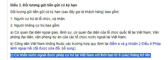 Từ vụ rùm beng vụ khách gửi tiền tại Seabank: Người nước ngoài có được hưởng lãi suất tiết kiệm?