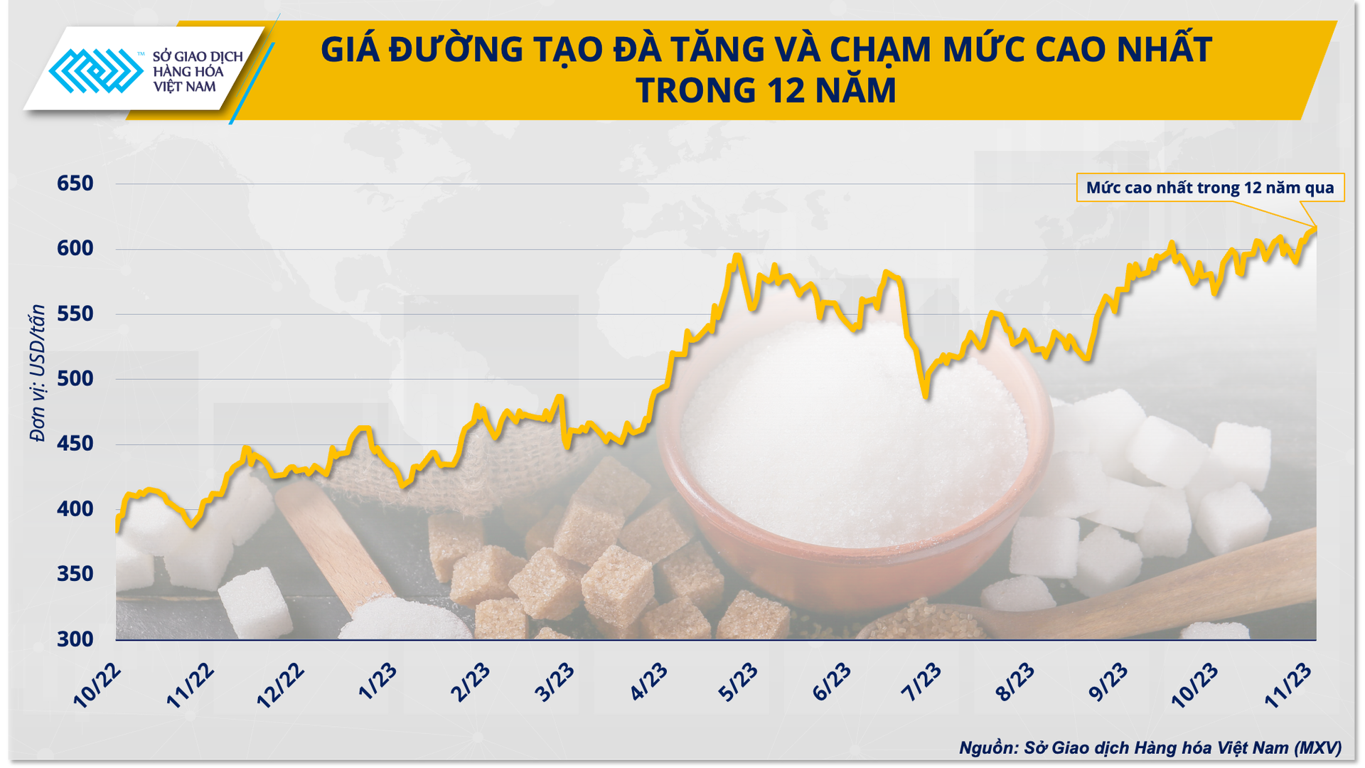 Giá đường cao lịch sử có tạo nên ‘thời điểm vàng’ cho ngành mía đường hồi phục? - Ảnh 1.