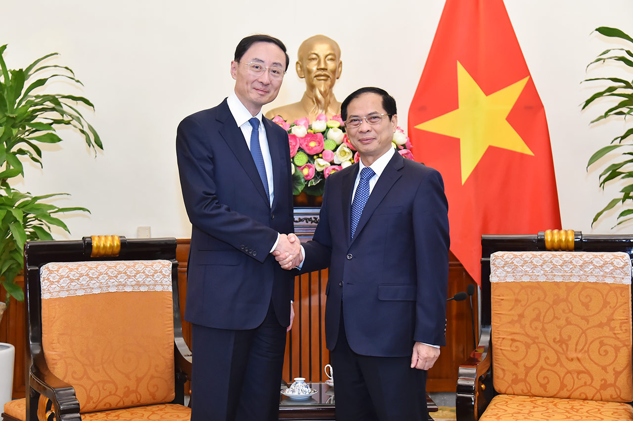 Cuộc gặp hai Trưởng đoàn đàm phán cấp Chính phủ về biên giới lãnh thổ Việt Nam-Trung Quốc - Ảnh 2.