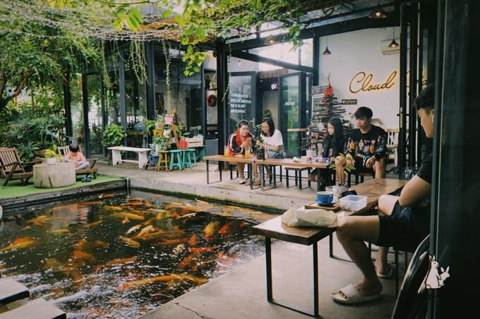 Đà Nẵng cũng có nhiều quán cà phê có khung cảnh đẹp.