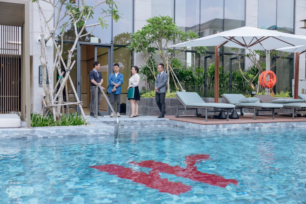 Căn hộ hàng hiệu Marriott, Grand Marina, Saigon nhận 