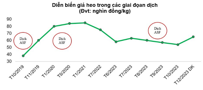 Giá heo rục rịch tăng, cổ phiếu doanh nghiệp chăn nuôi vào sóng?