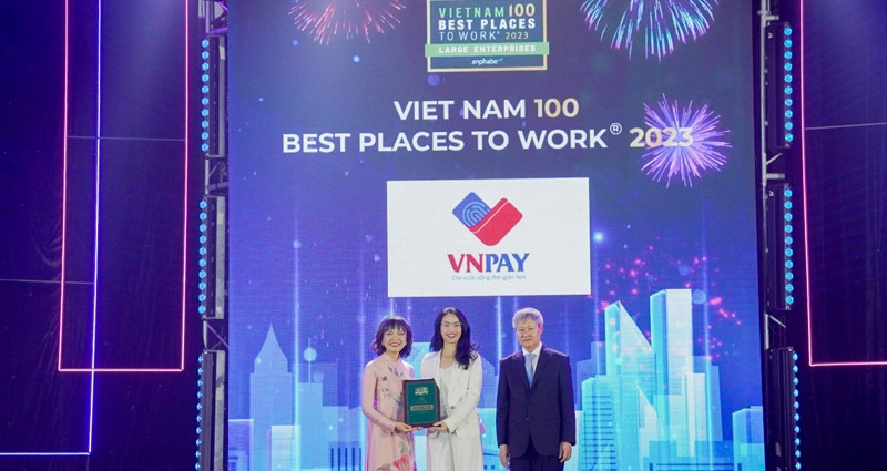 VNPAY đạt Top 40 Nơi làm việc tốt nhất Việt Nam khối doanh nghiệp lớn