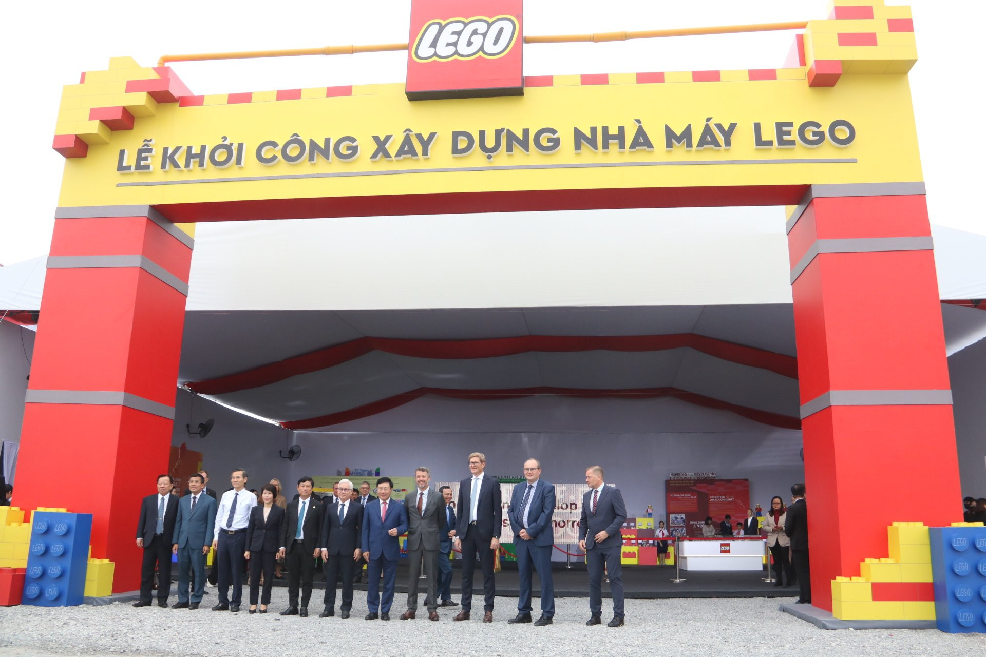 Tập đoàn LEGO khởi công xây dựng nhà máy hơn 1 tỉ USD tại Bình Dương - Becamex