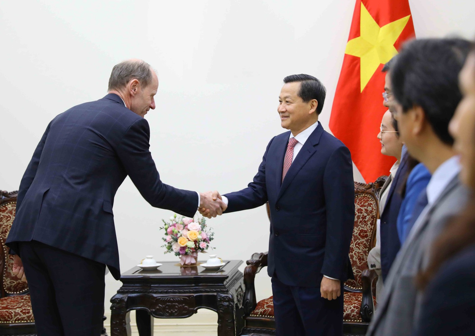 Phó Thủ tướng Lê Minh Khái tiếp Tổng Giám đốc Tập đoàn ANZ- Ảnh 1.