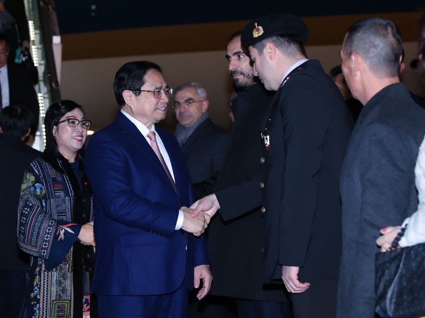 Thủ tướng Phạm Minh Chính và Phu nhân tới Ankara, bắt đầu thăm chính thức Thổ Nhĩ Kỳ- Ảnh 2.