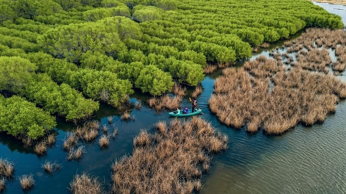 Điểm nhấn là khu lấn biển với diện tích khoảng 50.000ha để mở rộng không gian phát triển của tỉnh, nhằm phấn đấu đến năm 2030 tỉnh Bến Tre trở thành tỉnh phát triển khá của cả nước.