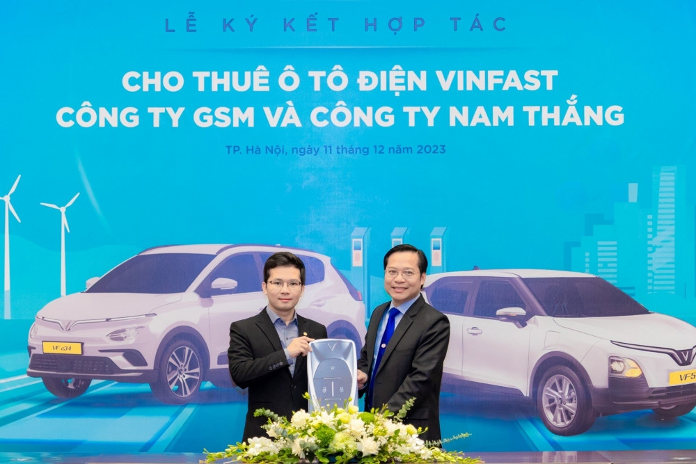 GSM cung cấp 200 ô tô điện VinFast, phủ sóng dịch vụ taxi điện tại Kiên Giang