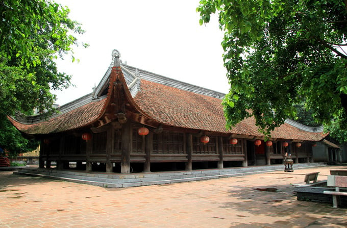 Đình làng Đình Bảng là công trình tâm linh có kiến trúc độc đáo, được xây dựng từ thế kỷ 17.