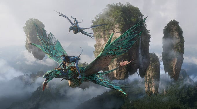 Bộ phim bom tấn Avatar với bối cảnh của công viên Rừng Quốc gia Trương Gia Giới.