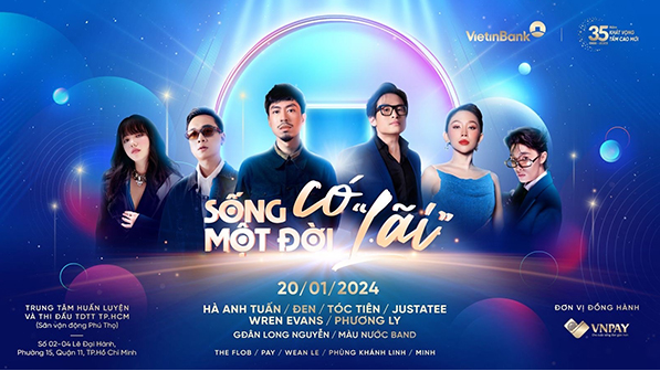 VietinBank tặng 25.000 vé xem concert miễn phí tại TP. Hồ Chí Minh