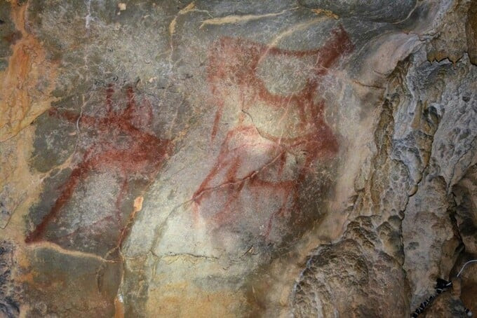 Trên các bức tường bên trong hang động La Garma có khoảng 500 hình vẽ độc đáo
